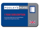 POOLEYS UK IPLATES 1 YEAR SUBSCRIPTION CARD